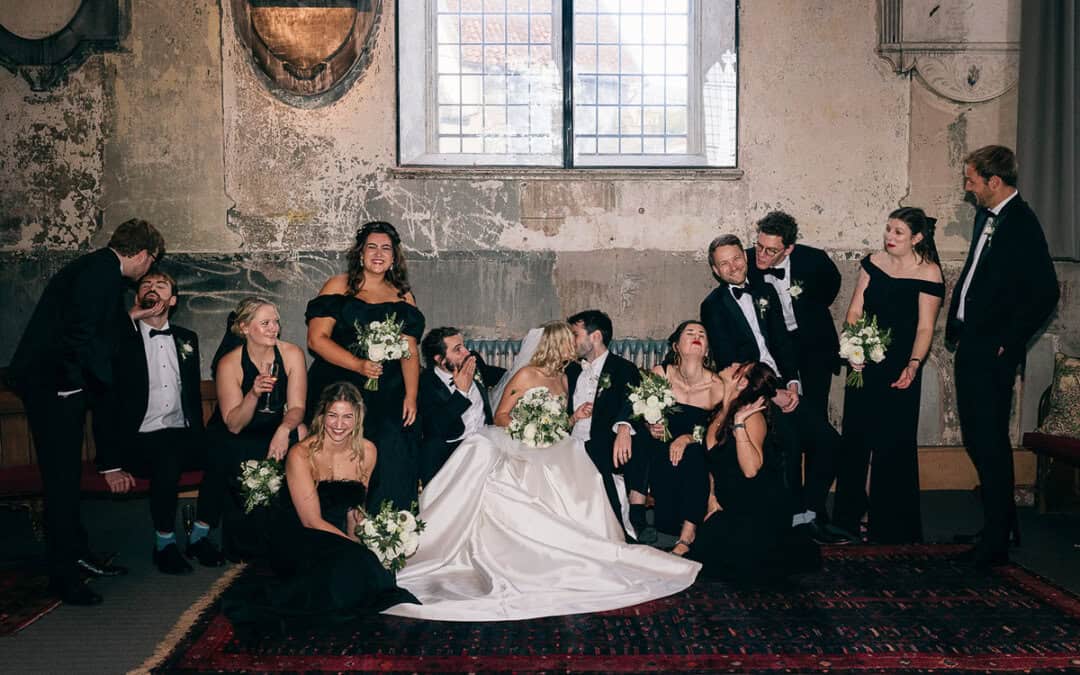 A Romantic, Atmospheric Wedding at The Mount Without, Bristol